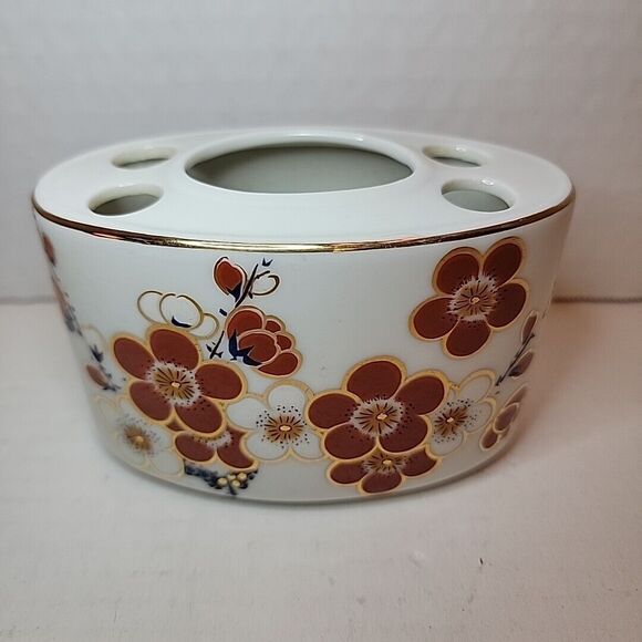 Vintage Porcelain Toothbrush & Paste Holder Japan - Picture 2 of 7